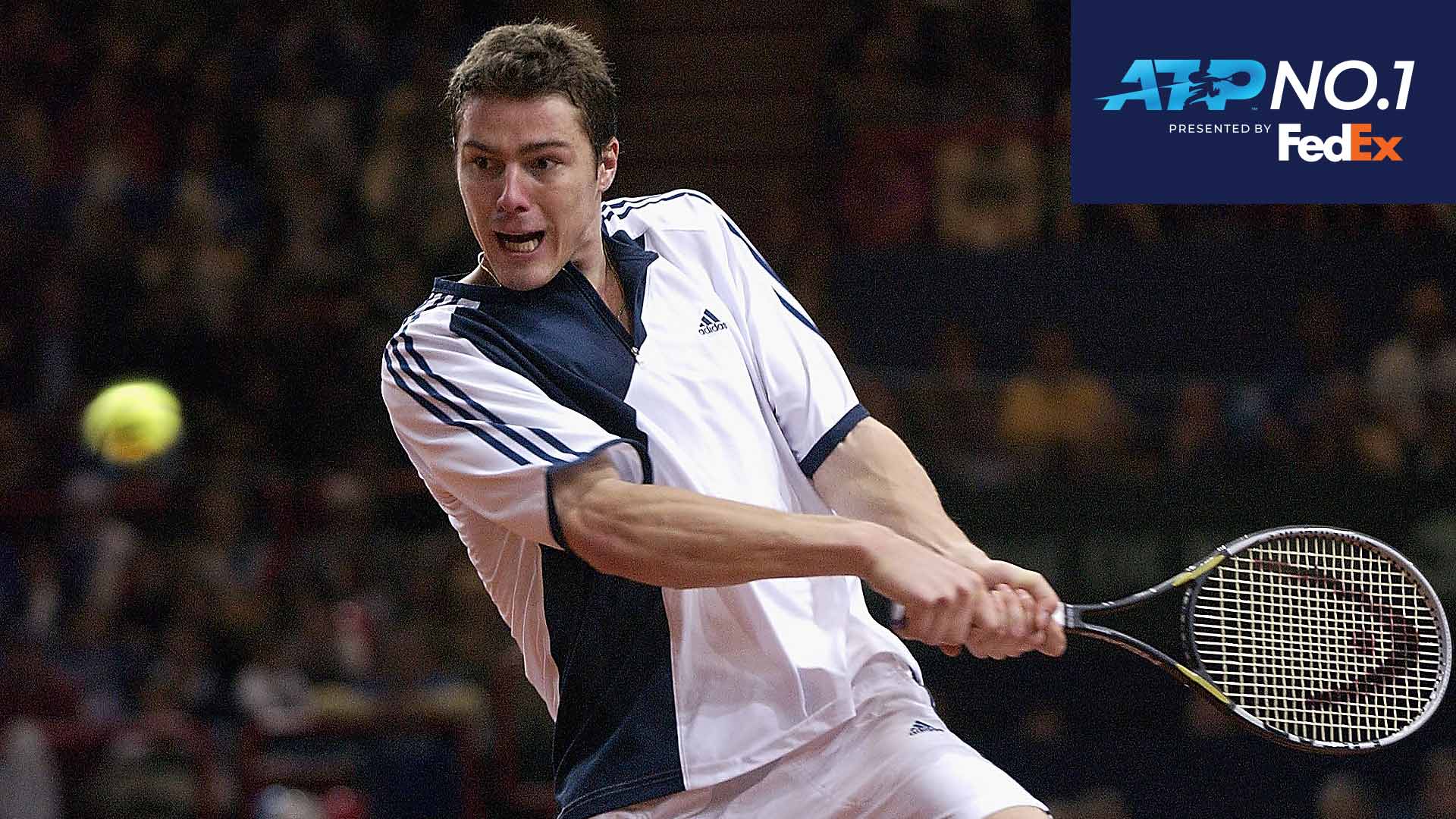 Marat Safin was the second Russian to reach No. 1 in the FedEx ATP Rankings.