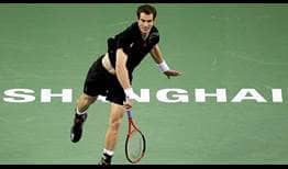 Andy Murray became the first man to win back-to-back Rolex Shanghai Masters titles in 2011.