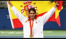 Nadal Flag Beijing 2008