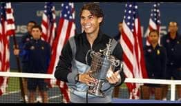 Nadal Trophy US Open 2010
