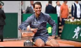 Nadal Trophy Roland Garros 2019