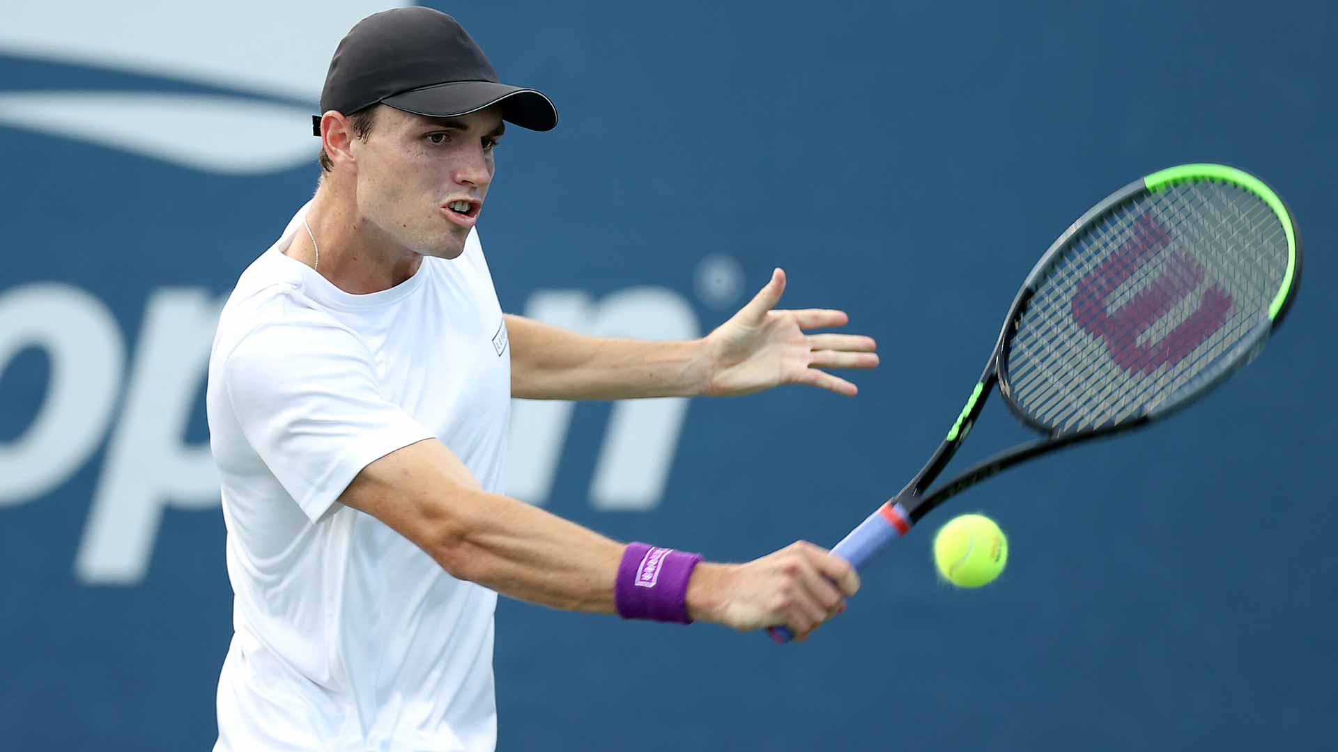 Christopher O'Connell won his first tour-level match Tuesday at the US Open.