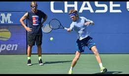 Vicente Rublev US Open 2020 Practice