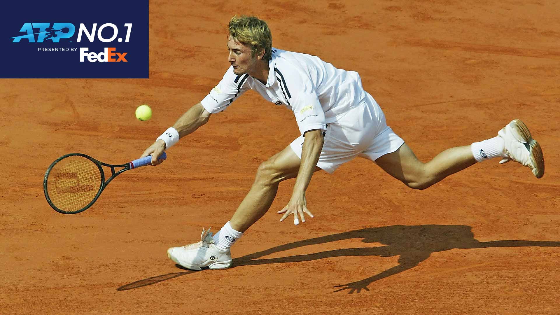 Juan Carlos Ferrero pasó 8 semanas en lo más alto del FedEx Ranking ATP.