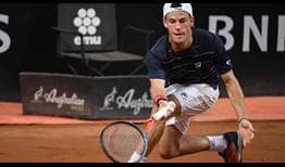 Diego Schwartzman se presentó en semifinales del Internazionali BNL d'Italia en 2019.