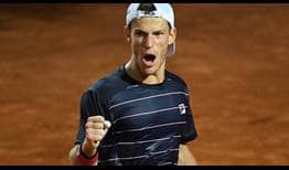 Diego Schwartzman disputó las semifinales del Internazionali BNL d'Italia por segunda vez en su carrera.