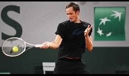Medvedev Roland Garros 2020 Practice Forehand