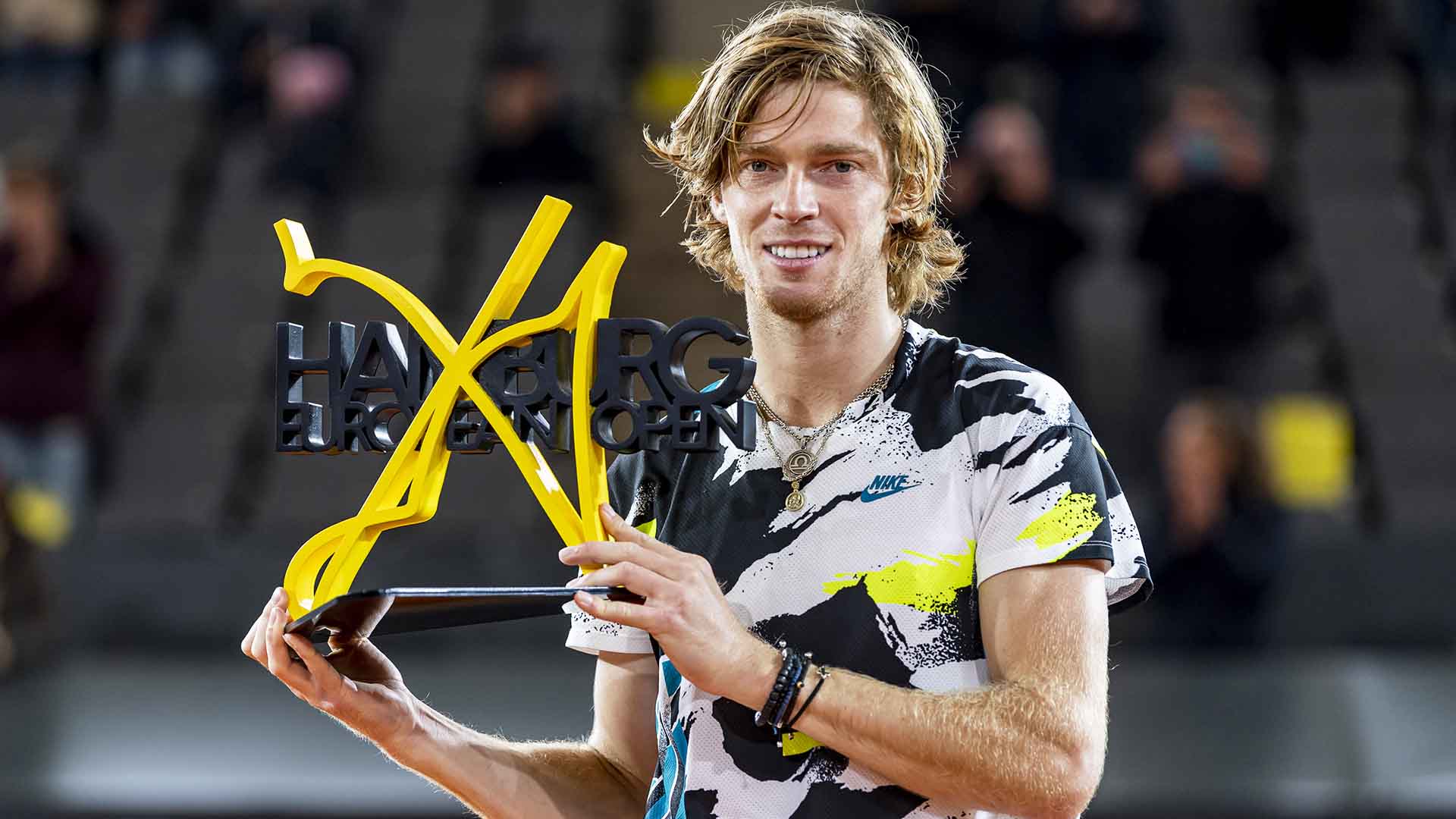 Andrey Rublev is unbeaten in three ATP Tour finals this year.