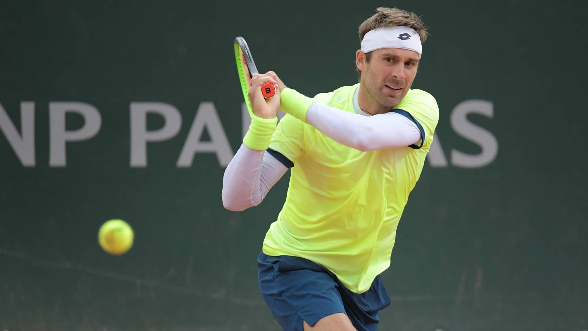 Norbert Gombos reaches the third round of a Grand Slam for the first time, at Roland Garros.