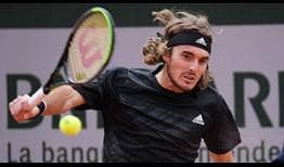 Tsitsipas Roland Garros 2020 Day 7 Backhand