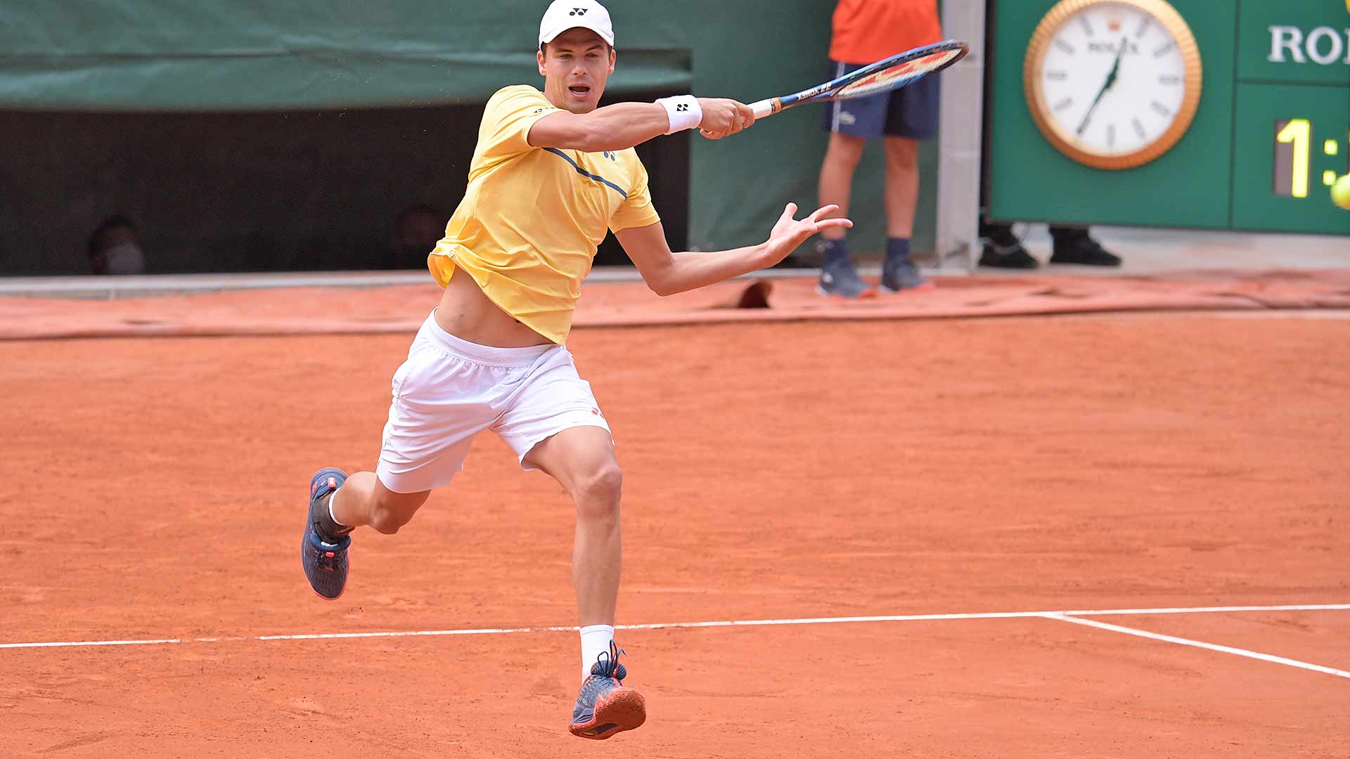 Daniel Altmaier is making his Grand Slam debut at Roland Garros.