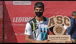 Carlos Alcaraz is the champion in Barcelona, claiming his second ATP Challenger Tour title.
