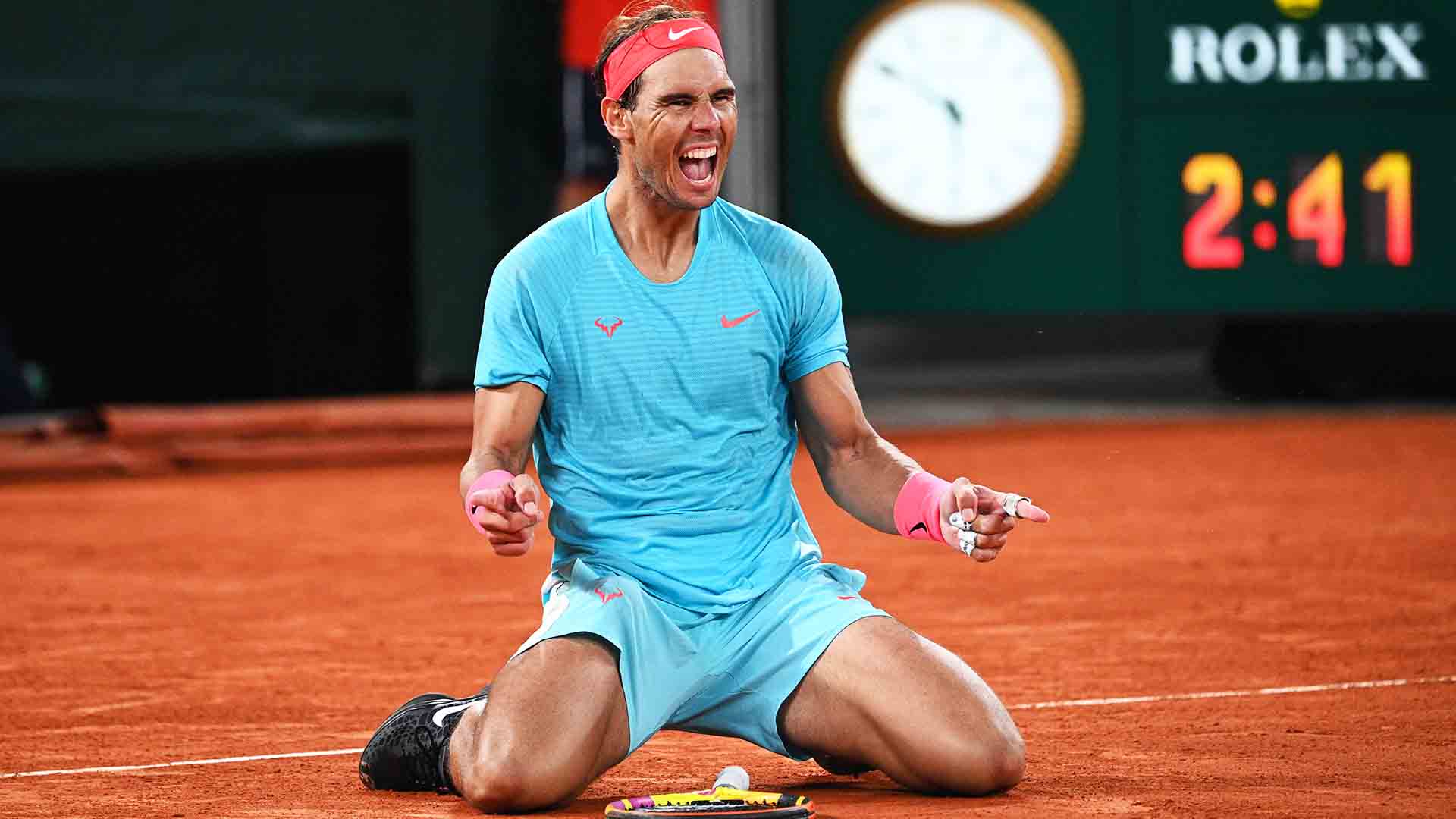 <a href='https://www.atptour.com/en/players/rafael-nadal/n409/overview'>Rafael Nadal</a> owns a 100-2 record at <a href='https://www.atptour.com/en/tournaments/roland-garros/520/overview'>Roland Garros</a>.