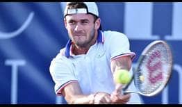 Tommy Paul rallies from 0-5 down in the third set to oust lucky loser Andrej Martin in Sardinia.