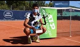 Carlos Alcaraz is the champion in Alicante, claiming his third ATP Challenger Tour title.