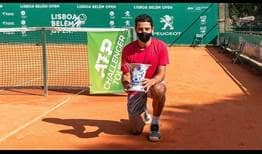 Jaume Munar is the champion in Lisbon, claiming his fifth ATP Challenger Tour title.
