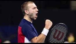 Daniel Evans is aiming to become the third straight British champion at the European Open in Antwerp.