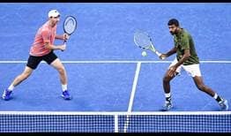 Rohan Bopanna (right) and Matwe Middelkoop (left) are making their team debut at the European Open.