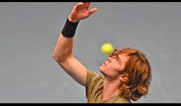 Andrey Rublev lost his grandmother last month, giving him more motivation as he continues the best season of his career.