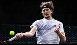Zverev Paris 2020 Sunday Forehand