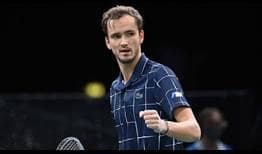 Daniil Medvedev había conquistado dos títulos ATP Masters 1000 el pasado año en Cincinnati y Shanghái.