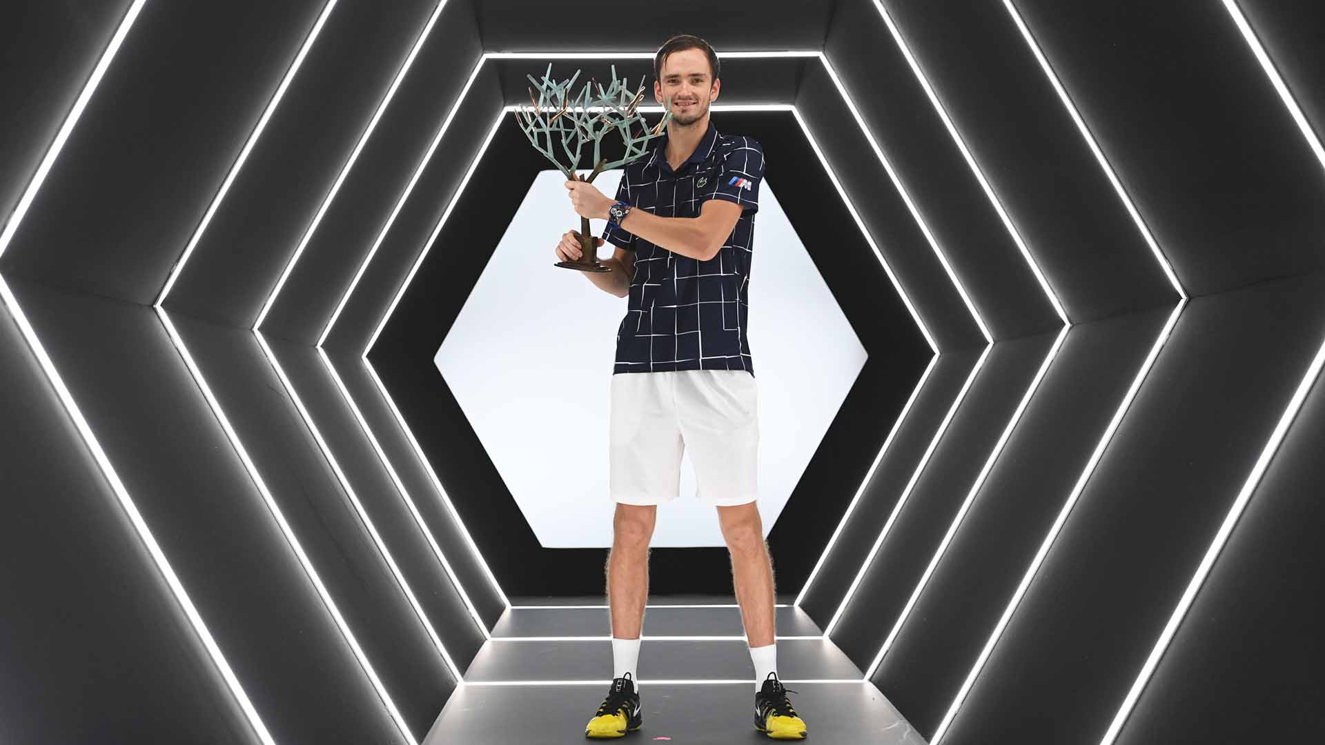 Daniil Medvedev owns a 3-1 record in ATP Masters 1000 finals.