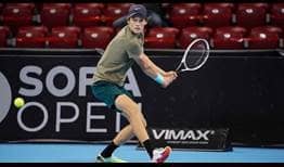 Jannik Sinner supera a Marc-Andrea Huessler en la segunda ronda del Sofia Open.