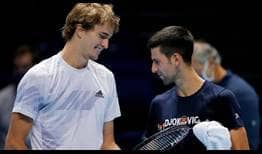 Zverev-Djokovic-Nitto-ATP-Finals-Friday-Practice