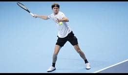 Zverev Nitto ATP Finals 2020 Day 4 Forehand