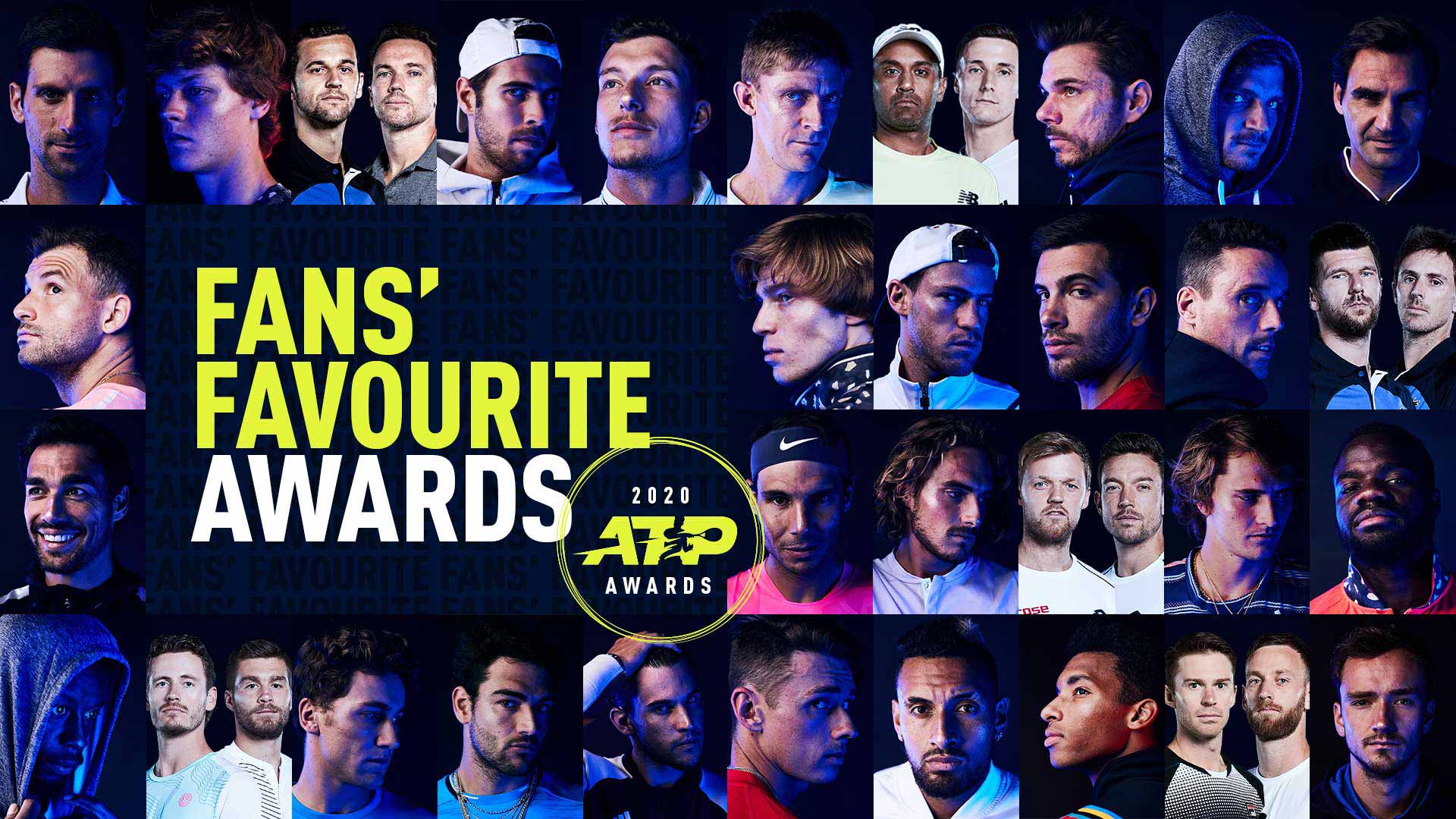 atp world tour fans favourite award