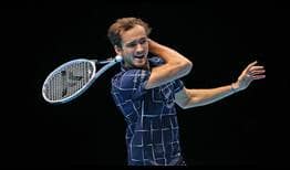 Medvedev Nitto ATP Finals 2020 Day 7 Forehand