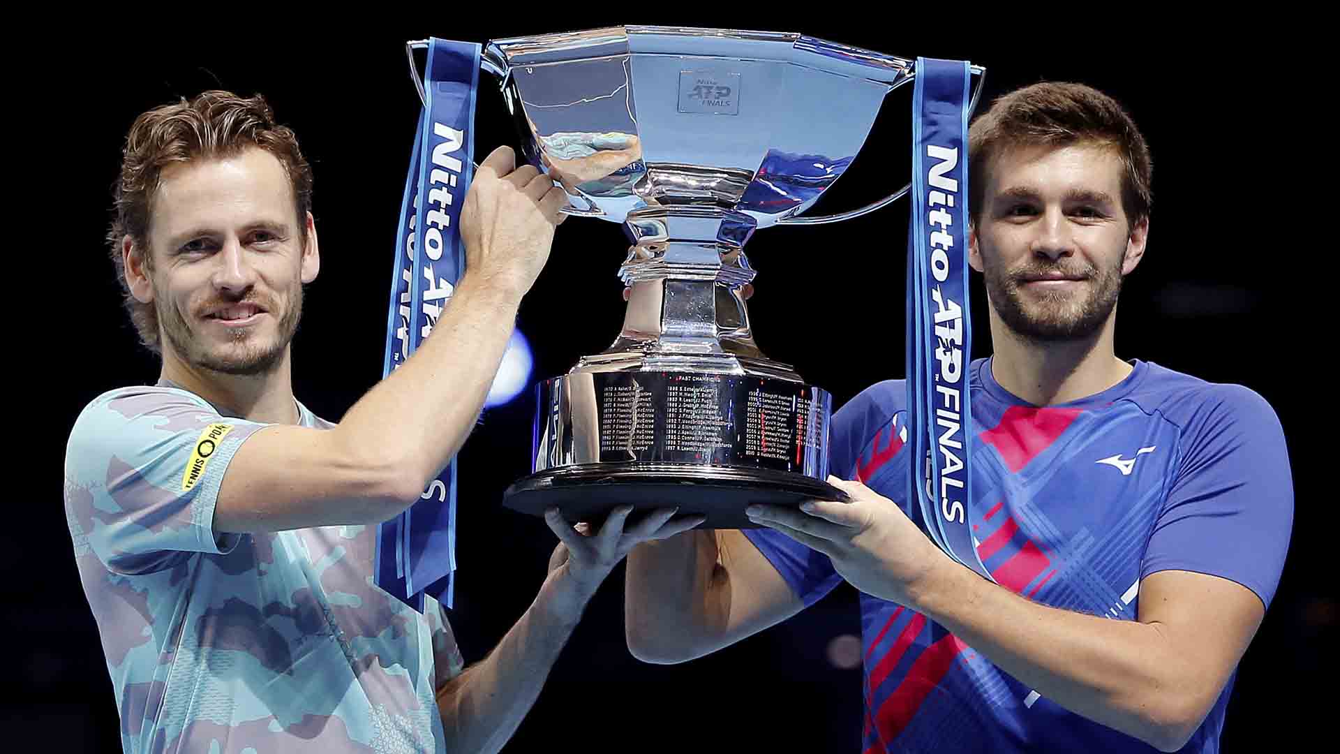 Wesley Koolhof and Nikola Mektic end their 2020 ATP Tour season with a 24-13 team record.
