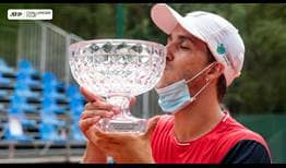 Felipe Meligeni claims his maiden ATP Challenger Tour title in Sao Paulo.