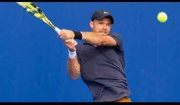 Christian Harrison le quebró cuatro veces el saque a Cristian Garin para eliminar al máximo favorito en Delray Beach.