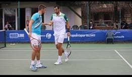 Nikola Mektic and Mate Pavic advance to the Antalya doubles final on Monday.