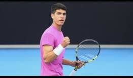 Carlos Alcaraz busca asegurar esta semana su primer cuadro final de Grand Slam en el Abierto de Australia 2021.