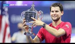 Dominic Thiem captured his maiden Grand Slam title at the 2020 US Open.