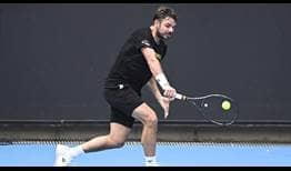 Stan Wawrinka is the top seed at the Murray River Open in Melbourne.
