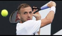 Daniel Evans wins two matches in Melbourne on Friday to reach the Murray River Open semi-finals.