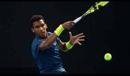 Felix Auger-Aliassime wins two matches on Friday to reach the Murray River Open semi-finals.