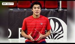 Brandon Nakashima is the champion in Quimper, claiming his second ATP Challenger Tour title.