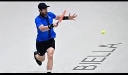 Andy Murray makes a winning start to his 2021 campaign at the Biella Challenger.