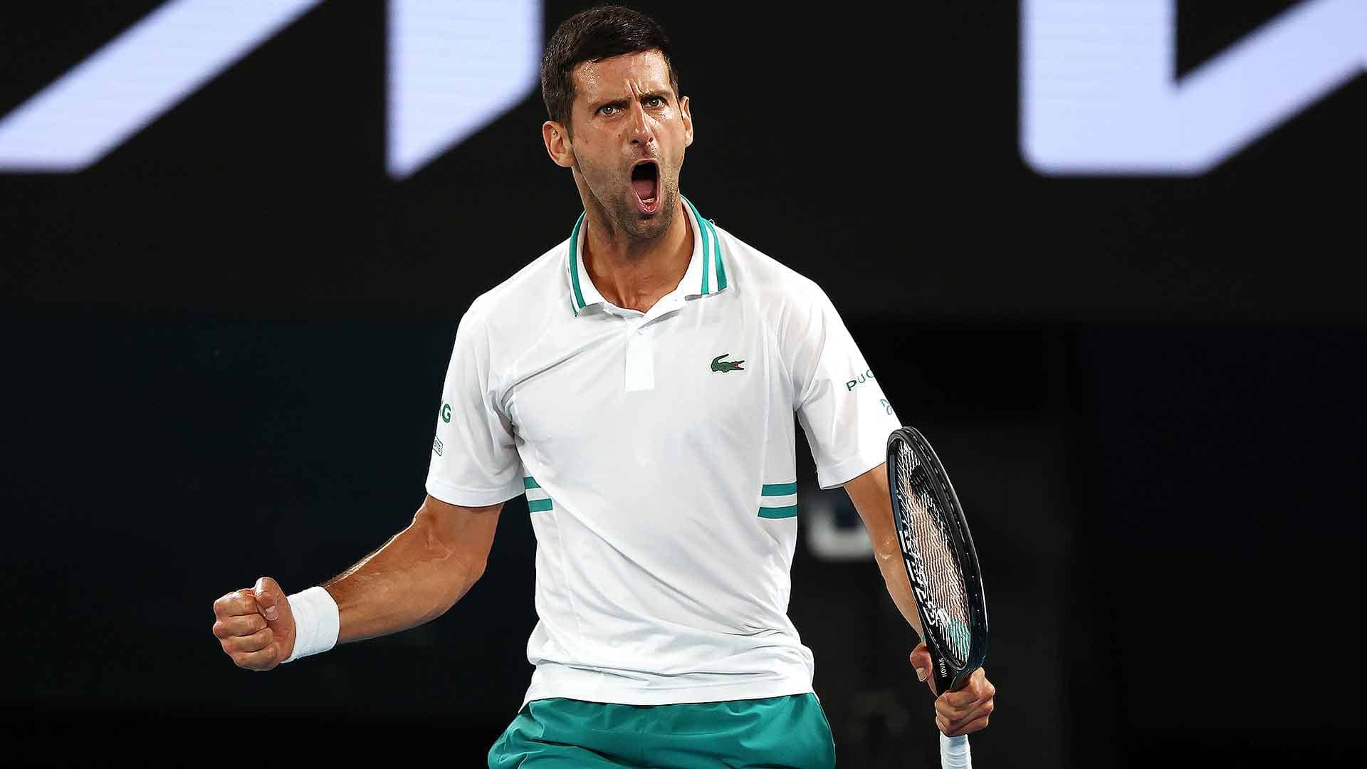 Novak Djokovic Ends Aslan Karatsev's Dream Run, Reaches Ninth