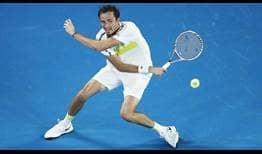 Medvedev Australian Open 2021 Day 12 Stretch