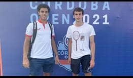 Francisco (22) y Juan Manuel (19) compartirán un torneo ATP Tour por primera vez .