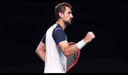 Marin Cilic is attempting to capture his 19th tour-level trophy this week at the Singapore Tennis Open.