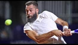 Benoit Paire saves all eight break points he faces against Nicolas Jarry to reach the quarter-finals of the Cordoba Open.