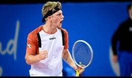 Alejandro Davidovich Fokina beats fourth seed Hubert Hurkacz on Thursday for a place in the Montpellier quarter-finals.