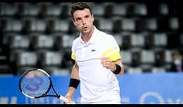 Roberto Bautista Agut jugará su primera final de la temporada este domingo en Marsella.