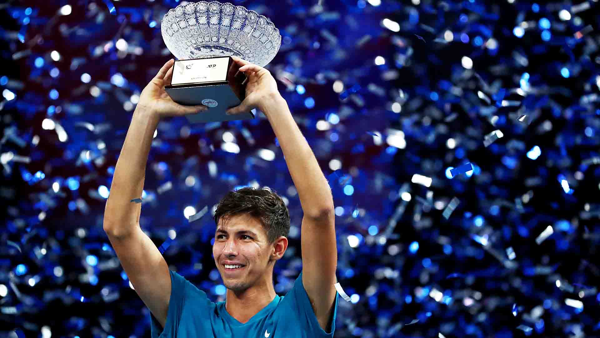 <a href='https://www.atptour.com/en/players/alexei-popyrin/p09z/overview'>Alexei Popyrin</a> owns an 8-2 record in 2021.